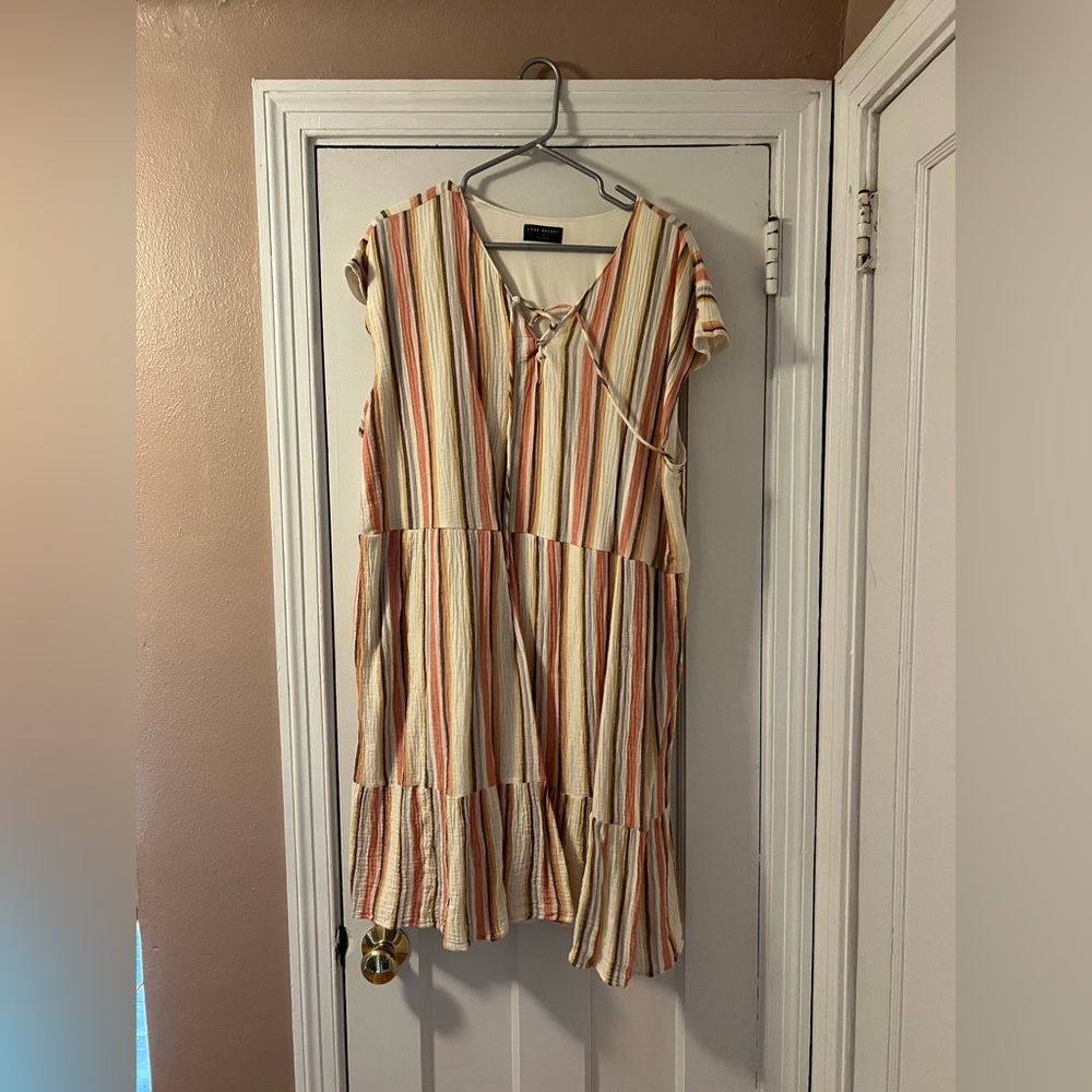 Striped Multicolor Dress